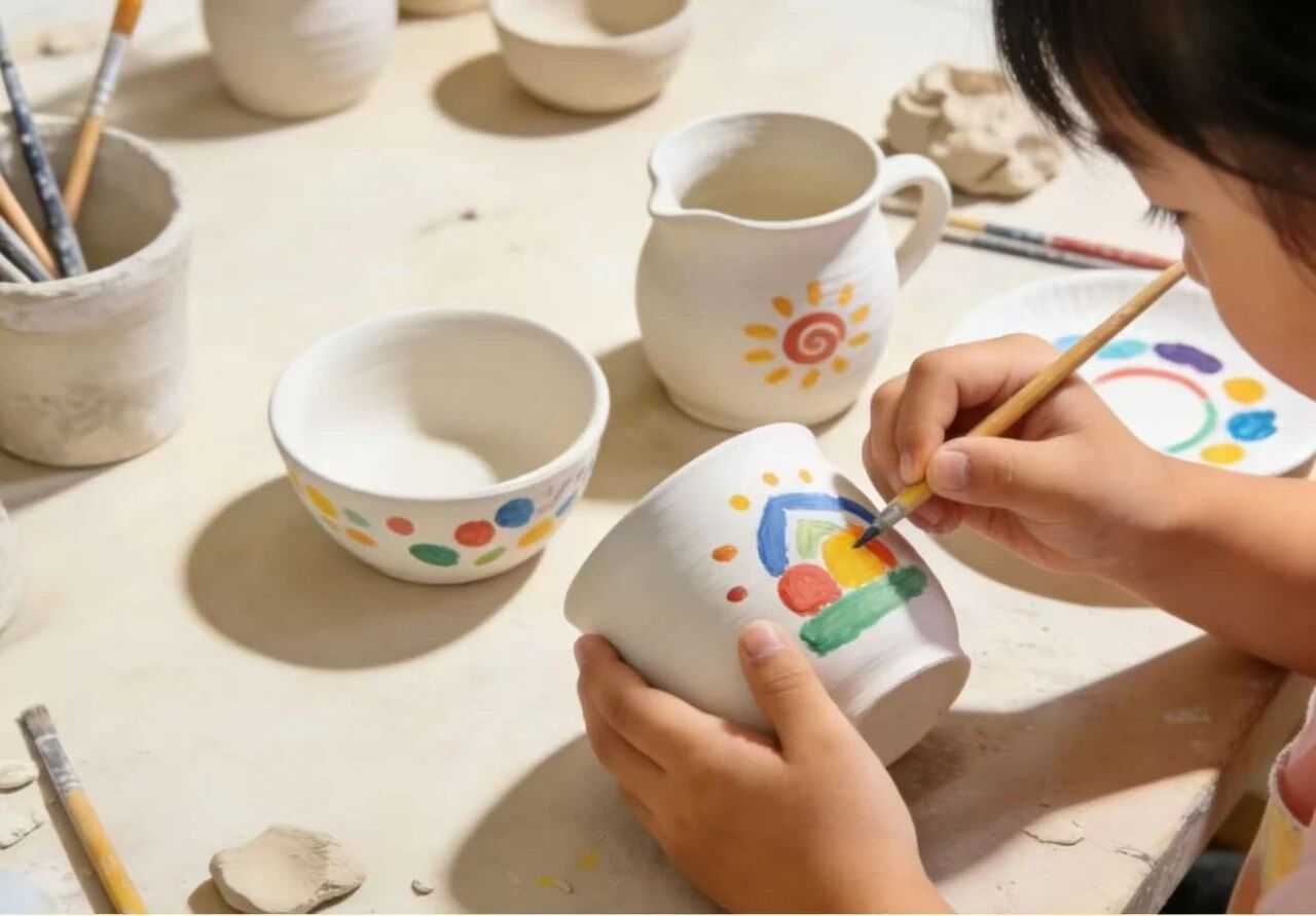 知识岛活动报名 | 一捧陶土 万般童趣——亲子陶艺彩绘